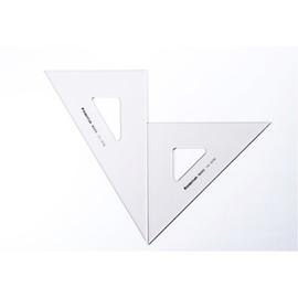 STAEDTLER 564 26 TN Ruler Triangle Ruler for Drafting Set Ink Edge Mars