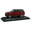 White Box Land Rover Range Rover Sport, metallic-rot/schwarz, 2014, Modellauto,