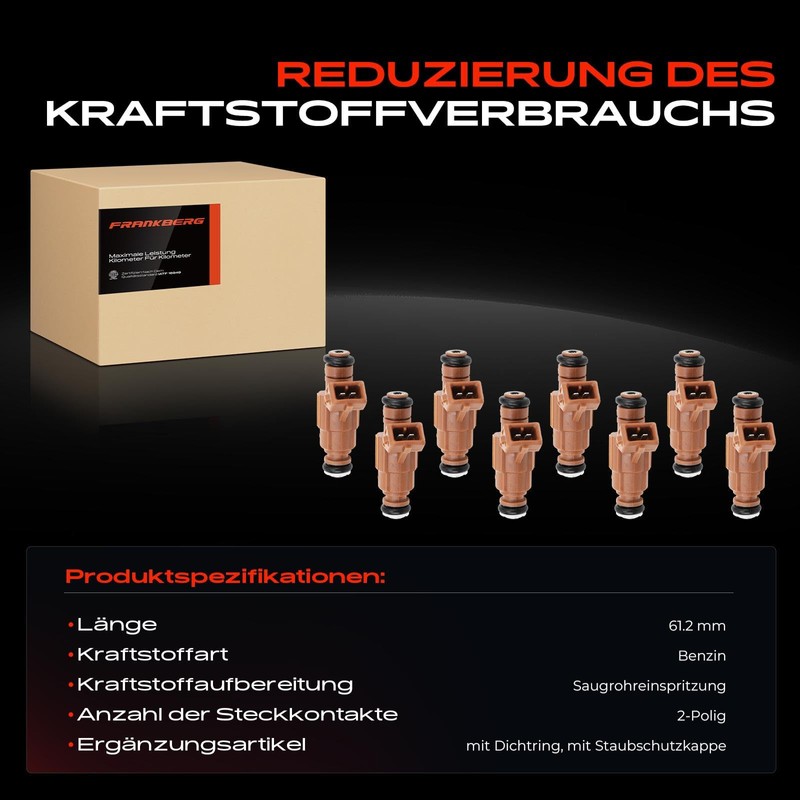 Frankberg 8x Injector Injector for CLK C208 CLS C219 E-Class