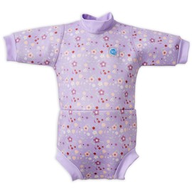 Splash About Happy Nappy Wetsuit, Lilac Spring, 3-8 Months