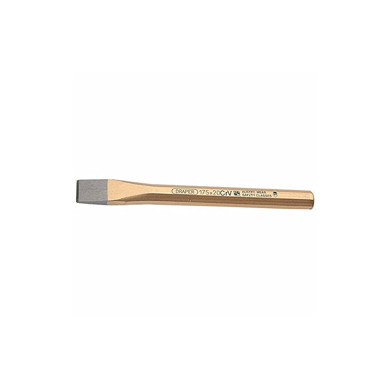 Draper 51570 Expert Octagonal Flat Cold Chisel, 20mm x 175mm