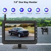 GOHHDL Wireless Reversing Camera with 4.3 Inch TN Screen, with