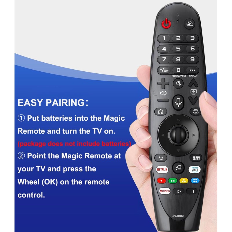 Voice Magic Remote Control for LG UHD OLED QNED NanoCell