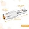 Anti-Siphon Valve, 1/4" NPT, for 3/8" Hose, Aluminum, for Marine