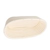25cm Bread Proofing Basket Set Oval Natural Rattan Sourdough Proofing