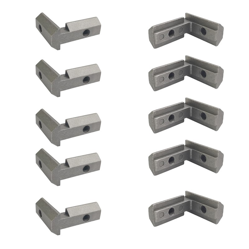 Pack of 10 T-Nut Inner Angle Connector Corner Angle T