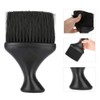 Ruiqas Portable Soft Hair Brush Neck Duster Hairdresser Hairdressing Styling