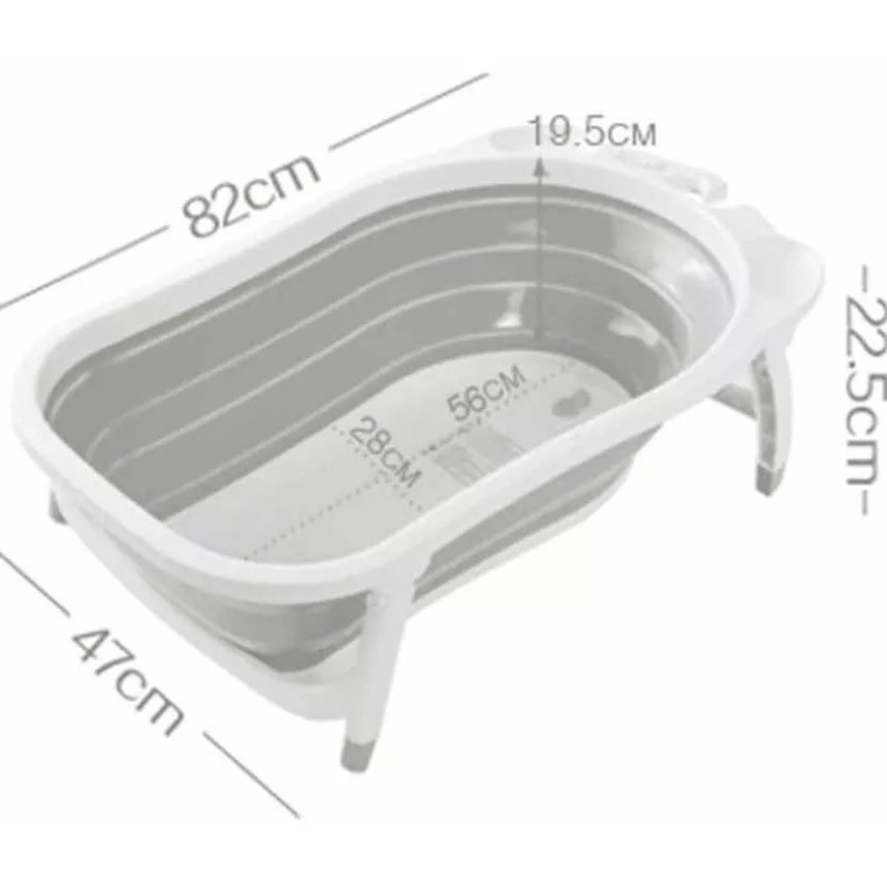 Beauty Bañera Y Cojin Bebe Tina Plegable Ligera
