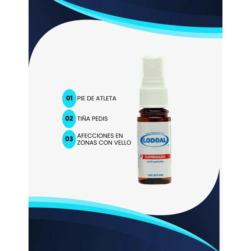 Loción Para El Hongo De Los Pies Lodoal