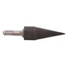 Wood Cone Punch Firewood Separation Detachable Round Shank Thread Drill