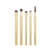ECOTOOLS, Precious Metals Brightening Eye Brush Set, Kit de Brochas