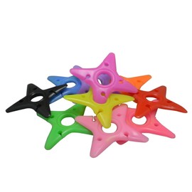 OSALADI Star Earphone Cable Winder Silicon Cable Management Wrap for Cord Organization Easy Install Wire Holder