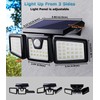 KIBTOY KIBTOY Solar Sensor Outdoor Bright Light Easy to Install,