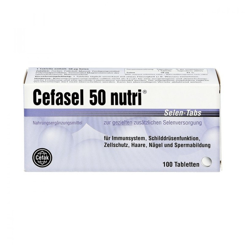 Cefasel 50 Nutri Selen-Tabs