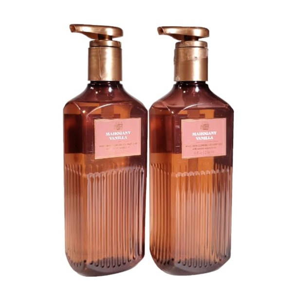 MAHOGANY VANILLA Gentle Gel Hand Soap Bath and Body (Pack