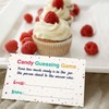 Antgiftshop Candy Guessing Game Cards, Games Activities and Decorations, 50-Pack.