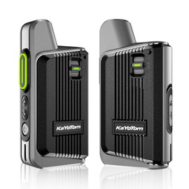 KaYoTom Walkie Talkies Long Range Rechargeable 2-Way Radios UHF Handheld Transceiver Walky Talky,Radio Handheld Waly Talky,Compact Suitable for Outdoor Sports,Team Activities（2 Pack (Black-Gray, 2)