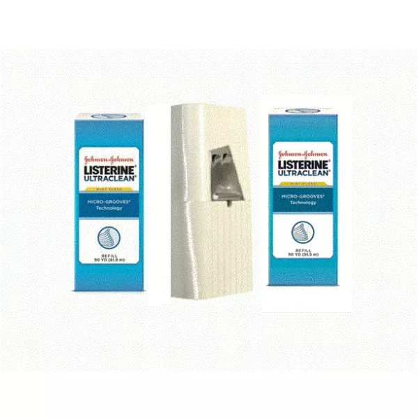 Listerine Ultraclean Mint flavor Refill with Dispenser (2 Refill +