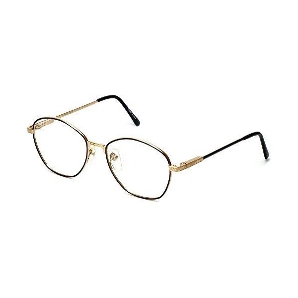 Fashion Optical Company Designer Reading Glasses Yale in Gold &