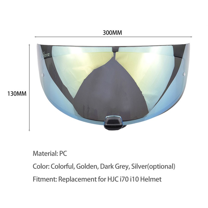 Helmet Visor Replacement for HJC i70 i10 Helmet Motorcycle Wind