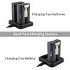 GoHonor Dual Ring Battery Charger Station For Spotlight Cam Video
