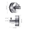 YOHOM Suction Cup Hooks for Shower Wall Bathrooms Towels Hook
