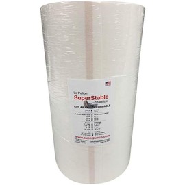 Superpunch Cutaway 3.0 oz Stabilizer for Embroidery Machines, SuperStable White Thick Cut Away Stabilizer-15 inch x 100 Yard Roll, Cut Away Machine Embroidery Stabilizer Backing, Made in USA