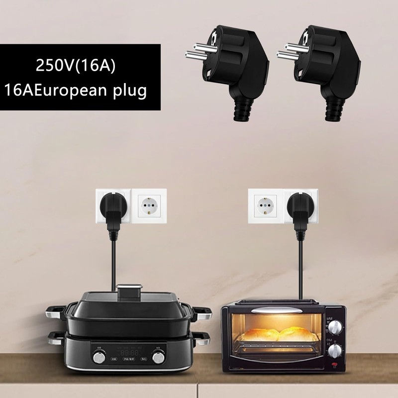 Schuko Plug 250 V/16 A Euro Plug Power Plug Angle