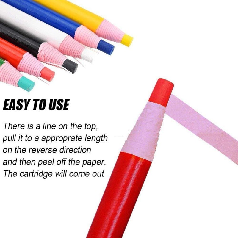 Lohas Select 12 Pieces Sewing Mark Pencil Tailor's Marking and
