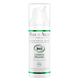 Tratamiento Matificante Día | Natural Orgánico Vegano Para Piel Mixta Unifica El Tono Controla Brillo Antiedad Con Polvo De Arroz Bambú Y Soja Hidratante Facial Skincare Hombre Mujer | Marie D'Argan