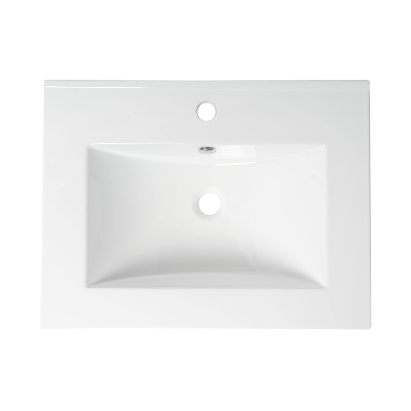 ALFI brand ABC803 Bathroom Sink, White