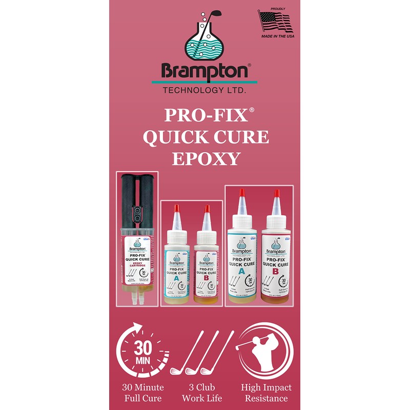 Brampton PRO-FIX Quick Cure Golf Epoxy - 30 Minute Golf