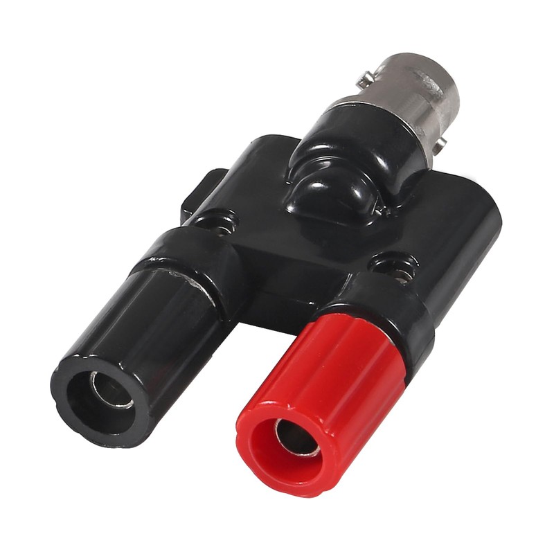 AEDIKO 2pcs BNC Female to 2x 4mm Dual Banana Female