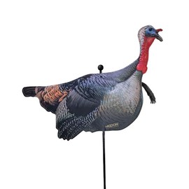 Higdon Outdoors Flex Upright Tom Silhouette | All in One Ultra-Light Foldable Turkey Decoy with Full Body Realism