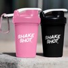Shake Shot Solid 4 oz Mini Pre-workout & Supplement Bottle