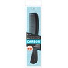 DONNA ANTI STATIC CARBON COMBS 8.5" LARGE HANDLE COMB Great for All Hair Type, Hair Styling Comb for Women, Men and Salon