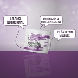 HUMAN’S HEALTH D-Chiro Inositol, Relación 40:1 Myo Inositol, D-Chiro Inositol con Acido Folico y Vitamina D3, Suplemento en Polvo para Mujeres, Apoyo Nutricional Diario, Bienestar Femenino Natural, 200 g