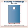 BOX USA Doorknob Bags 1.5 Mil, 6" x 16", Clear