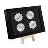 UgyDuky Pin Display Case with Wood Frame, Dustproof Shadow Box