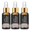 3 Esencia Aceite Para Crecer Barba Bigote Natural 30ml C/u