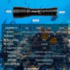 Odepro [492ft Underwater Diving] WD43PRO 1050 Lumens Diving Torch Diving