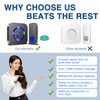 SURFOU Wireless Doorbell, Waterproof, Easy installation -1300ft Range 55 Chimes,