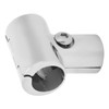 Stainless Steel Tee Split Connector 3 Way Tube Connecting Pipe