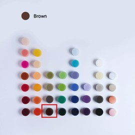 MOZEAL 3" x 6" Hand-Poured Unscented Candle,Dripless Pillar Candle Set of 3,Long Lasting Burning,Approx 120 Hours Burn Time,Rustic Country Style,for Wedding,Dinner,Christmas and Home Decor,Brown