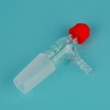 FunChem Glass Inlet Thermometer Adapter 24/40 with Side Serrated Hose