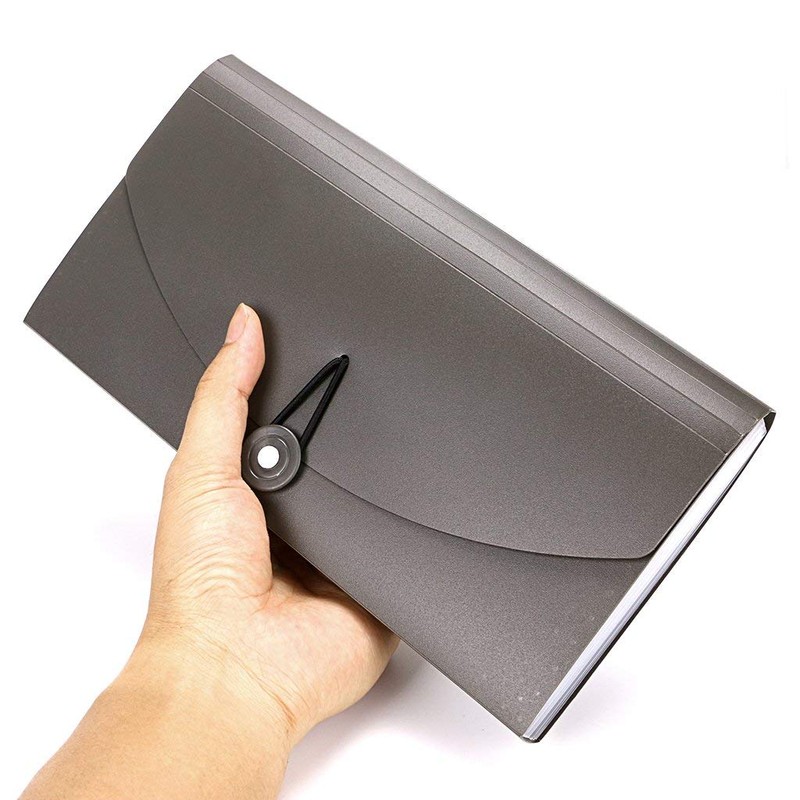 A5 A6 Expanding File Folder 13 Pockets Wallet Folder Receipts