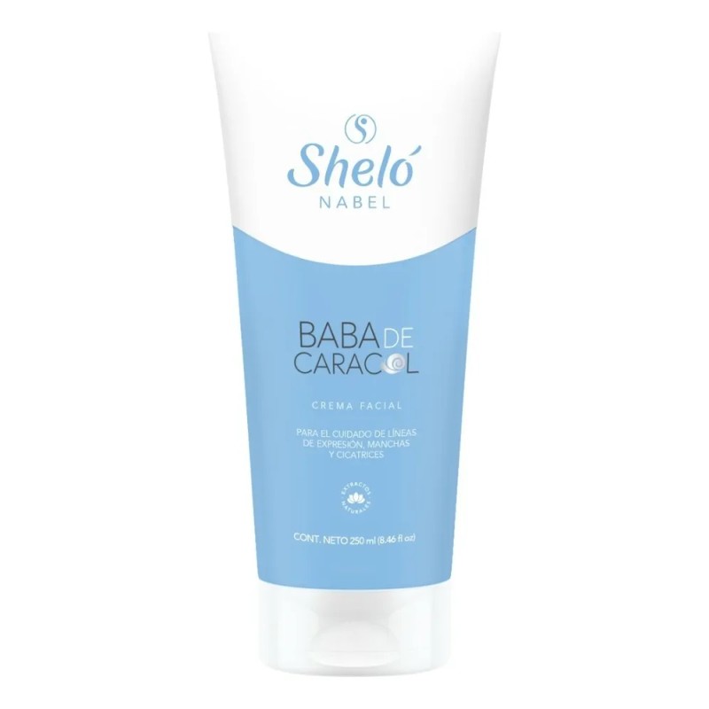 Crema Facial Baba de Caracol 250g Antimanchas Regeneradora Piel