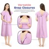 NY Threads Women's Hospital Gown Soft and Stylish Comfortable Patient