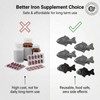 Aoplkzn 6 iron fish cooking tools