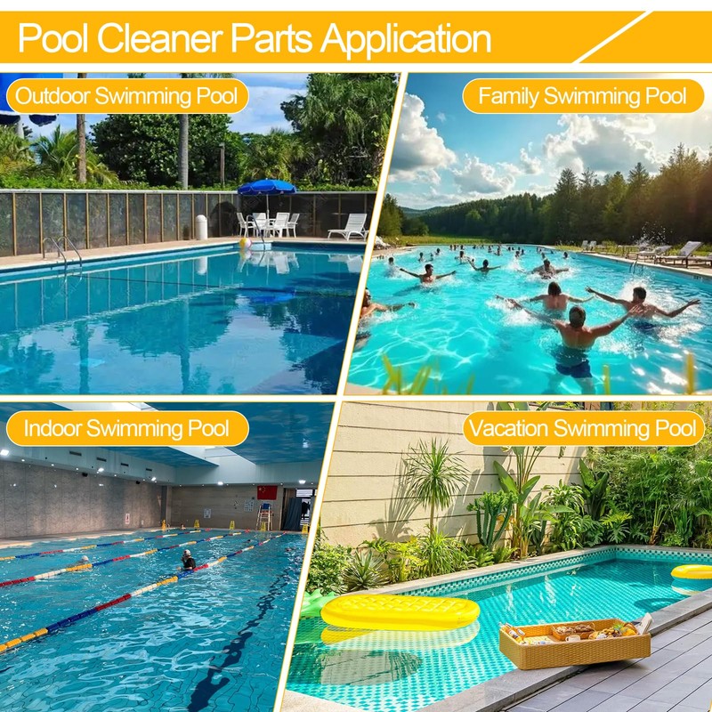 Pool Cleaner Tire Combo Kit for Hayward Pool Vacuums fit
